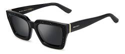 Jimmy Choo Sonnenbrillen MEGS/S Black/Grey 51/21/145 Damen von Jimmy Choo