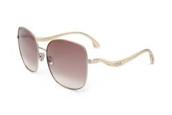 Jimmy Choo Unisex Mamie/S Sonnenbrille, Light Gold, 60 von Jimmy Choo