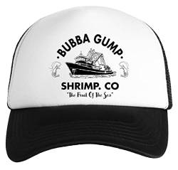 Jinbetee Bubba Gump Shrimp Weiße Kinder Baseball Cap Unisex Snapback von Jinbetee