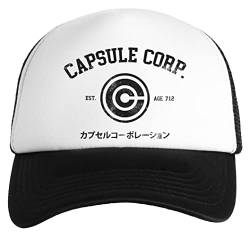 Jinbetee Capsule Corp. Weiße Kinder Baseball Cap Unisex Snapback von Jinbetee