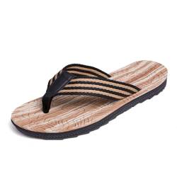 Jinsha Männer Flip Flops Sommer Erwachsene Flip Flops Strand & Pool Schuhe（G/Khaki 47） von Jinsha