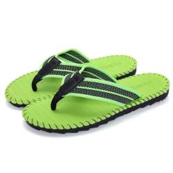 Jinsha Männer Flip Flops Sommer Erwachsene Flip Flops Strand & Pool Schuhe（green 40） von Jinsha