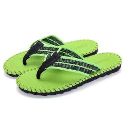 Jinsha Männer Flip Flops Sommer Erwachsene Flip Flops Strand & Pool Schuhe（green 41） von Jinsha