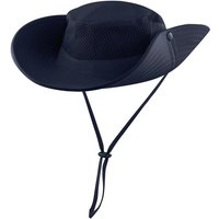 Jioson Sonnenhut Sonnenhut mit Hutband Unisex-UV-Sonnenschutzhut(Marineblau) (Anglerhut Wanderhut, 1-St., 1-st) UV Schutz Sonnenschutz atmungsaktivem von Jioson