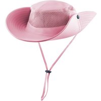 Jioson Sonnenhut Sonnenhut mit Hutband Unisex-UV-Sonnenschutzhut (rosa) (Anglerhut Wanderhut, 1-St., 1-st) UV Schutz Sonnenschutz atmungsaktivem von Jioson