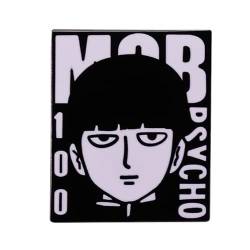 Jiumaocleu Anime Brosche Abzeichen - Mob Psycho 100 Zeichen Kageyama Shigeo Pin Broschen Tasche Kostüm Zubehör Glücksbrosche für Männer Frauen von Jiumaocleu