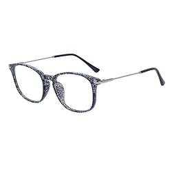 JoXiGo Computerbrille Anti-Blaulicht Damen Herren Ohne Stärke Anti-Müdigkeit UV-Schutz TR90 Rahmen mit Brillenetuis von JoXiGo