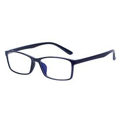 JoXiGo Computerbrille Blaulichtfilter Ohne Stärke Herren Damen - Verringerung der Augenbelastung - TR90 Rahmen mit Transparenten Linsen von JoXiGo