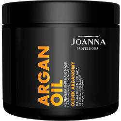 Joanna Professional Arganöl-Haarmaske - Haarmaske für Luxus-Pflege - natürliche Inhaltsstoffe - Professionelles Arganöl-Haarmaske für Haarwachstumstherapie - 500 g von Joanna