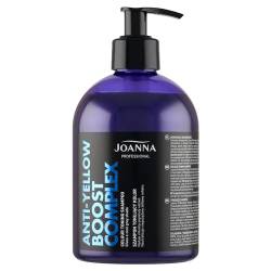 Joanna Professional Revitalisierung Tönungs-Shampoo in Silber-Grau für das Haar - mit Mikroprotein - dauerhafte Revitalisierung - Locken-Glanz & Farbe Kaltgrau - 500 g von Joanna