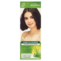 Naturia Permanent Haarfärbe-Creme - All das Gute aus Milchproteinen & Pfirsichextrakt - Haarfarbe in Premium-Qualität - Haarfarbe Mit Farbergebnis - Lange Haltende Haarfarbe – Frosty Brown - 100g von Joanna