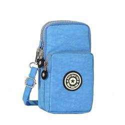 Handytasche Damen zum Umhängen Handytaschen Umhängetasche Kleine Wasserdicht Handy Umhängetasche Universal Handytasche für Alltag Büro Schule Ausflug Einkauf (M) von Joayuezo