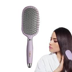 Luftkissen-Massagekamm - 125 Kammzähne zum Entwirren von Reisen - Haarbürste für dickes Haar, glättende Haarbürste, sanfte Kopfhautmassage, reduziert Frizz, verbessert den Glanz für langes, Joberio von Joberio