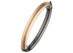 Armreif JOBO "oval" Armbänder Gr. Silber 925 (Sterlingsilber), goldfarben Damen Armreifen von Jobo