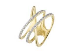 Goldring JOBO Fingerringe Gr. 50, Gelbgold 375, gelb (gelbgold 375) Damen Fingerringe von Jobo