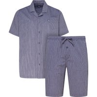 JOCKEY® Pyjama, kariert, kurz, für Herren, blau, XL von Jockey