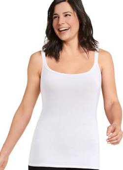 Jockey Damen Unterhemd Supersoft Cami, Weiss/opulenter Garten, Groß von Jockey