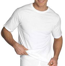 Jockey Men's Classic Bonus Pack Crew Neck T-Shirt (3-Pack + 1 Free) White Medium von Jockey