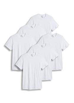 Jockey Men's T-Shirts Big & Tall Classic Crew Neck - 6 Pack, diamond white, LT von Jockey