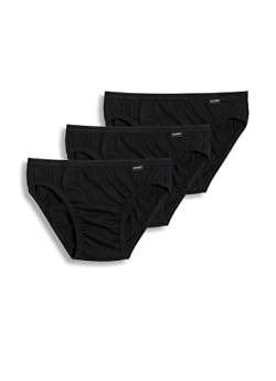 Jockey Men's Underwear Elance Bikini - 3 Pack, Black, S von Jockey