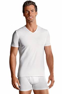 Jockey Modern Stretch V-Neck Shirt in Weiß von Jockey