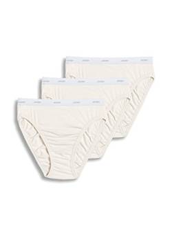 Jockey Women's Underwear Classic French Cut - 3 Pack, ivory, 7 von Jockey