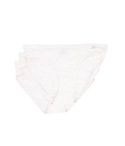 Jockey Women's Underwear Supersoft Bikini - 3 Pack, white, 7 von Jockey