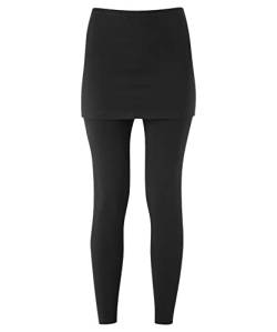 Joe Browns Damen 2-in-1-Leggings mit Rock Hose, Schwarz, S von Joe Browns