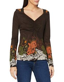 Joe Browns Damen Squirrel Top Langarmshirt, Braun (Schokolade A), 34 von Joe Browns