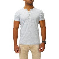 Joe Franks T-Shirt Big Button in stylischem Slim Fit von Joe Franks