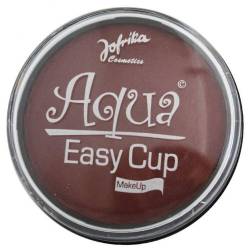 Aqua-Schminke Easy cup braun 20g von Jofrika