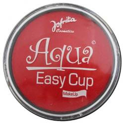 Aqua-Schminke Easy cup rot 20g von Jofrika