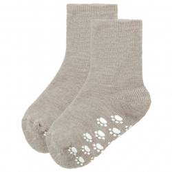 Joha - Kid's 721 Wool Sock Anti-Slip - Hüttenschuhe Gr 15-18 grau von Joha