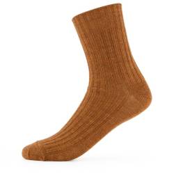 Joha - Kid's Uld-Sok - Merinosocken Gr 23-26 braun von Joha