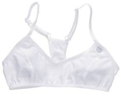 Joha Mädchen Sport-BH Bustier, Größe:152, Farbe:weiß von Joha