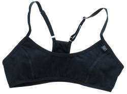 Joha Mädchen Sport-BH Bustier, Größe:164, Farbe:schwarz von Joha