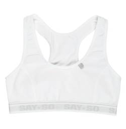 Joha Mädchen Sport-BH Bustier Top, Größe:152, Farbe:weiß von Joha