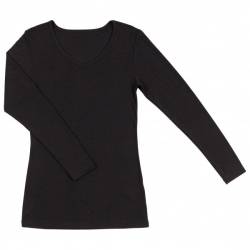 Joha - Women's Blouse L/S 85/15 - Merinounterwäsche Gr XS schwarz von Joha