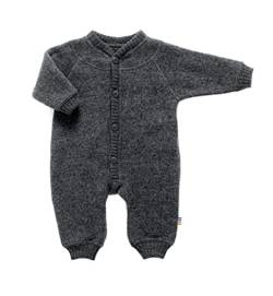 Wollvlies Kinder Overall l-Holzkohle -18m-36m von Joha