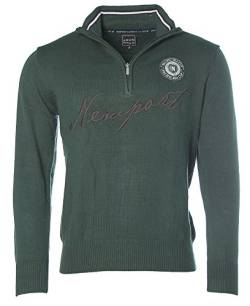 John Brad Herren Troyer Strick Pullover Newport Trekking Green L von John Brad