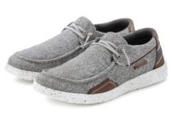 Slip-On Sneaker JOHN DEVIN Gr. 42, grau Herren Schuhe Stoffschuhe von John Devin