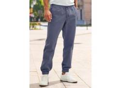 Stretch-Hose JOHN DEVIN "Jogg Pants" Gr. XXL (60/62), N-Gr, blau (graublau) Herren Hosen Stretchhosen von John Devin