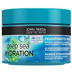 John Frieda Deep Sea Hydration Feuchtigkeits-Maske - Inhalt: 250 ml - Haarkur - Intensive Vitalisierung und Kräftigung von John Frieda