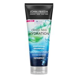 John Frieda Deep Sea Hydration Shampoo Feuchtigkeitsshampoo für coloriertes, trockenes, geschädigtes Haar, 250 ml von John Frieda