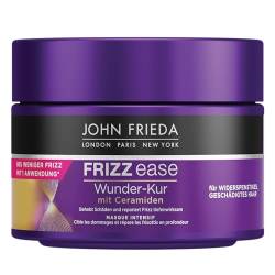 John Frieda Frizz Ease Wunder-Kur - Tiefenwirksame Haarkur - Inhalt: 250ml - Für widerspenstiges Haar - Intensiv-Reparatur und Kräftigung von John Frieda