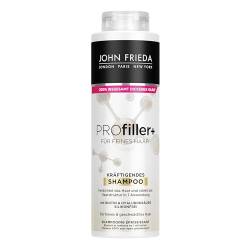 John Frieda Profiller+ Shampoo - Inhalt: 500 ml - Haartyp: fein, geschwächt - Stärkt die Haarstruktur in einer Anwendung - Silikonfrei - Vorteilsgröße/Kabinettgröße von John Frieda