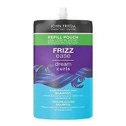 John Frieda Traumlocken Shampoo - Inhalt: 500 ml - Nachfüllpack - Frizz Ease Serie von John Frieda