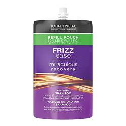 John Frieda Wunder Reparatur Shampoo - Inhalt: 500 ml - Nachfüllpack - Frizz Ease Serie von John Frieda