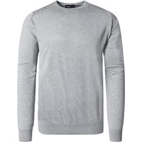 John Smedley Herren Pullover grau Cotton unifarben von John Smedley