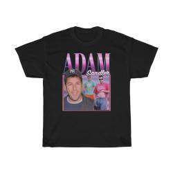 Adam Sandler Retro Shirt Adam Sandler Homage Shirt Adam Sandler Fan Shirt Shirts for Men with Designs Custom Black M.jpg.jpg Black L von Johniel